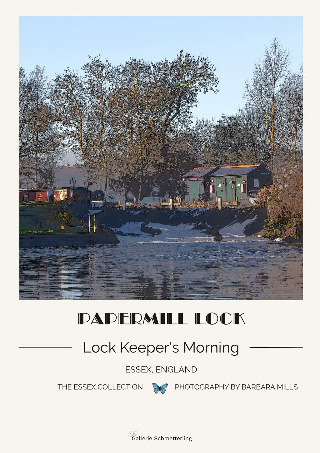 Papermill Lock  Lock Keeper's Morning