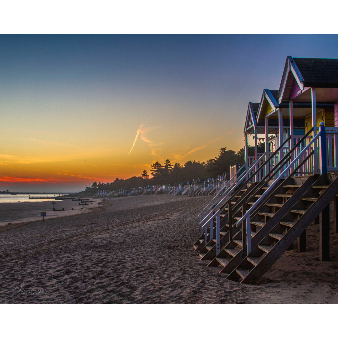 The Huts at First Light