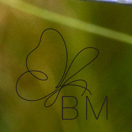 Yellow Butterflies and the Sea Holly